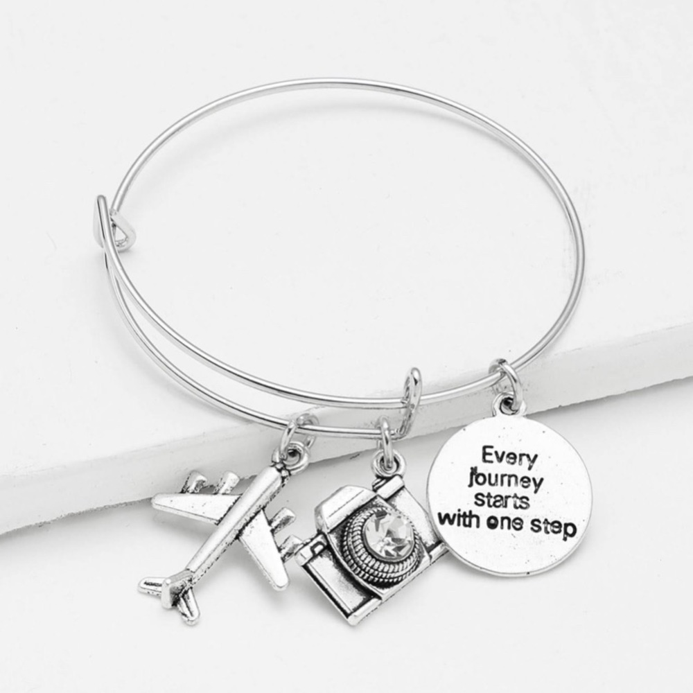 Bracelet with 3 charms